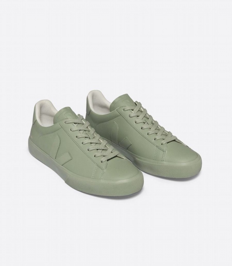 Tenis Bajos Veja Campo Chromefree Cuero Hombre Verdes Claro | ERE3231RW