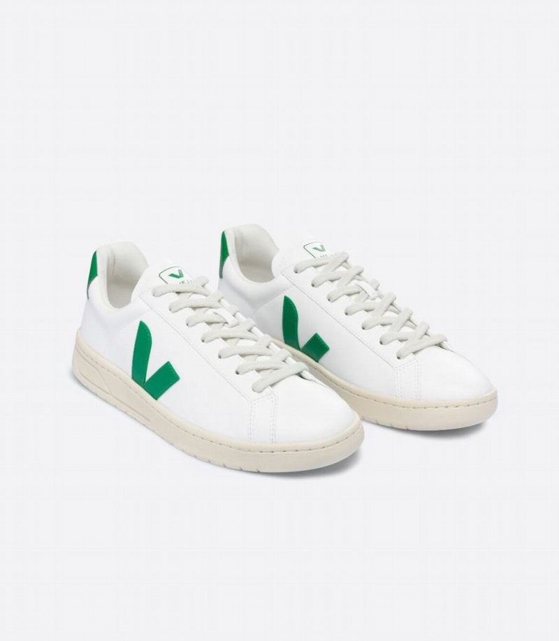 Tenis Bajos Veja Urca Cwl Hombre Blancos Verdes | RDR8562UZ