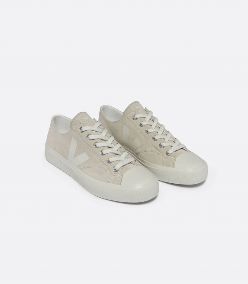 Tenis Bajos Veja Wata II Low Gamuza Mujer Beige | VVJ199LS